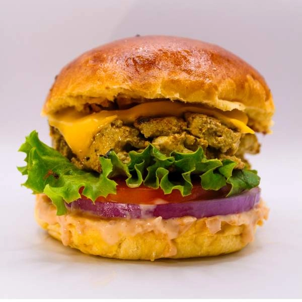 Chicken Thai Smash Burger