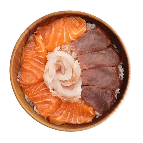 Chirashi Saumon Thon Poisson Blanc