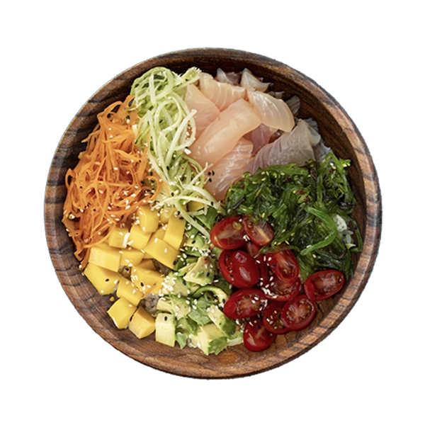 Poke Bowl Poisson Blanc