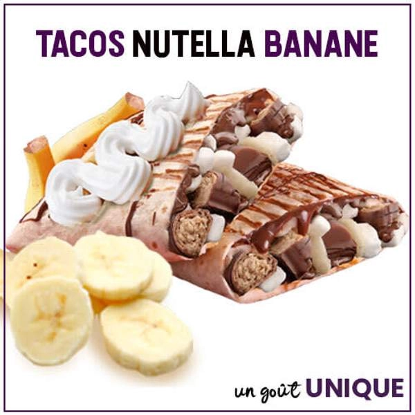 Tacos Nutella Banane