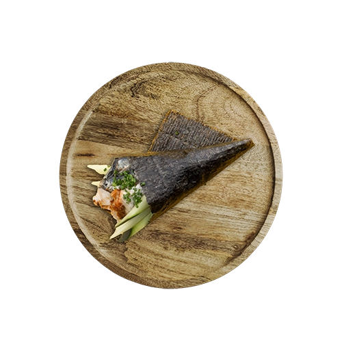 Temaki Anguilles Grillées, Concombre, Ciboulette