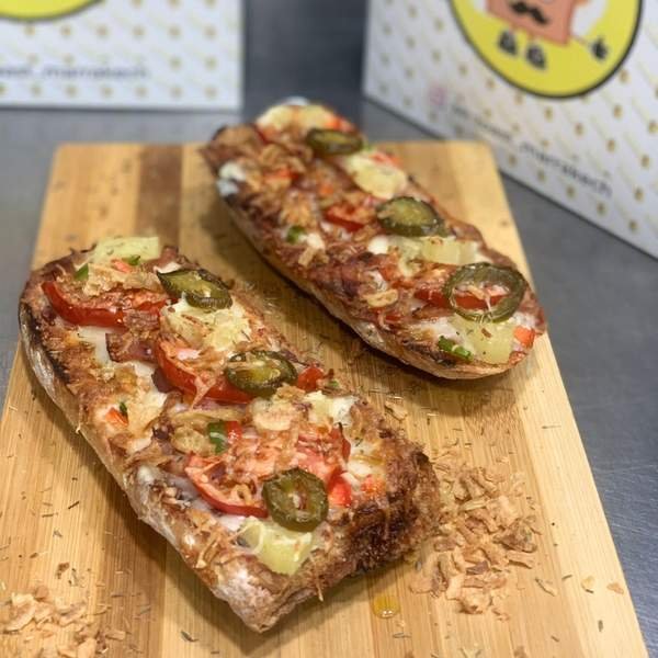 French Bread provençale (Pizza) végétarien