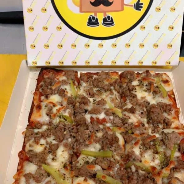 Pizza Toast Viande Hachée Poivrons